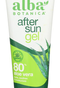 Gel De Aloe Vera Alba Botanica After Sun 240 Ml 80% Aloe Ver