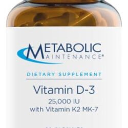 Manutenção Metabólica Vitamina D-3 25.000 Ui -