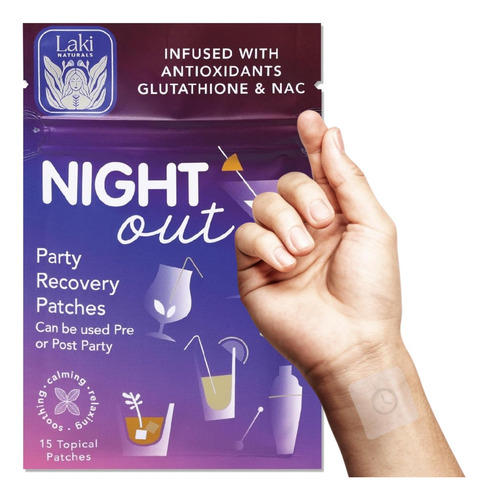 Adesivos Noturnos Laki Naturals (pacote Com 15) Makeup Cosme - Imagem 2