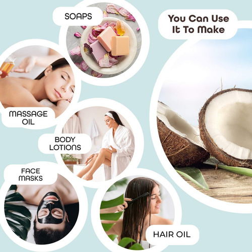 Óleo De Coco Fracionado Premium Nature 32 Oz Para Massagem - Imagem 12