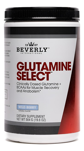 Suplemento De Glutamina Beverly International Select 60 Porç