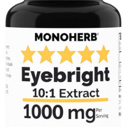 Extrato De Eufrasia Monoherb 1000 Mg - 90 Cápsulas Veganas