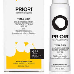 Loção Protetora Solar Priori Skincare Tetra Spf 55 50ml Broa