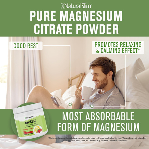 Suplemento De Magnésio Naturalslim Magicmag Pure 240 Ml - Imagem 5