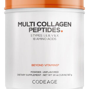 Codeage Multi Collagen Protein Powder Peptides 2-month S...