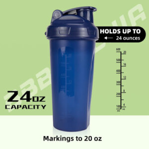 Bbbuildjia Shaker Bottle 2 Pack 24oz Garrafa De Mistura Por
