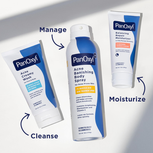 Spray Corporal Para Banir A Acne Panoxyl Com 2% De Ácido Sal - Imagem 7