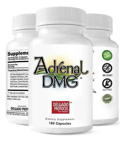 Adrenal Dmg - 180 Cápsulas - Apoia Energia Diurna, Melhora O - Imagem 9