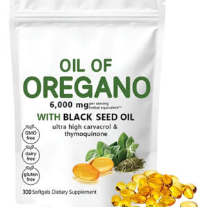//óleo De Orégano 600 Mg 300 Cápsulas