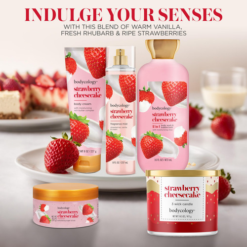 Creme Corporal Bodycology Manteiga De Karité Cheesecake De M - Imagem 6