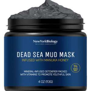 Máscara De Lama New York Biology Dead Sea Com Mel De Manuka