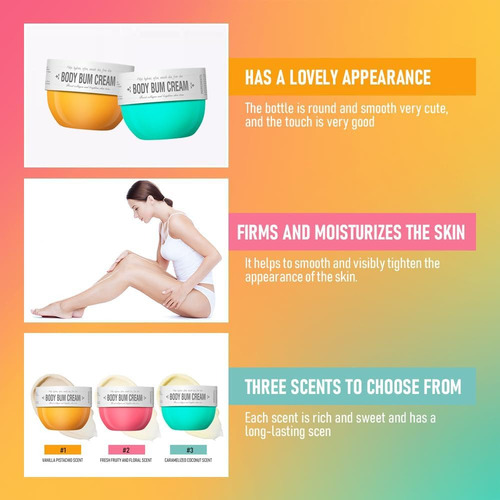 Creme Reafirmante Para Bumbum Coxas E Corpo Para Firmar Ma - Imagem 4