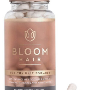 Cápsulas De Biotina Bloom Hair Para Crescimento Capilar