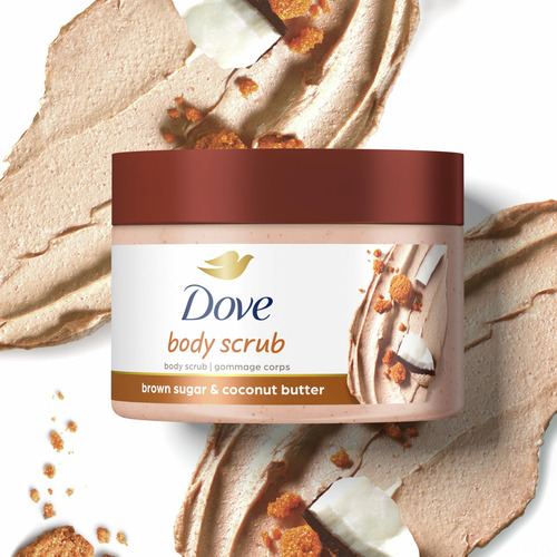 Esfoliante Corporal Dove Scrub Açúcar Mascavo E Manteiga De - Imagem 2