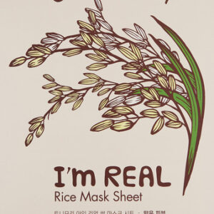 Máscara De Lençol Tonymoly Rice Hidratante Para Tratamento D