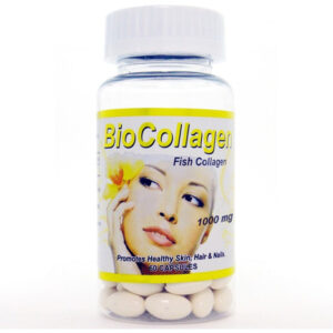 Colágeno Orgânico 1000mg Com Vitamina C Para Pele Cabelo E