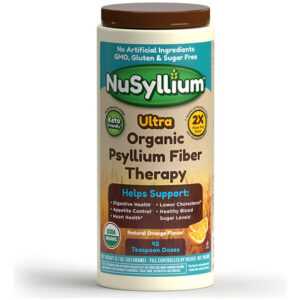 Nusyllium Psyllium Orgânico Nusyllium 107 Oz 42 Porções