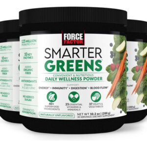 Fator De Força Smarter Greens Daily Wellness Powder 3-pack P