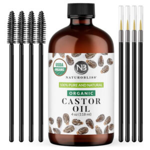 Óleo De Rícino Orgânico Natural 100% Puro E Natural