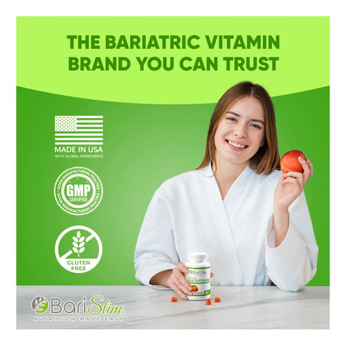 Gommias Multivitamínicas Bariátricas Barisimal Vitamina Para - Imagem 9