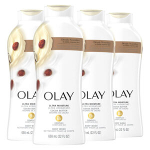 Sabonete Líquido Olay Ultra Moisture Com Manteiga De Cacau 4