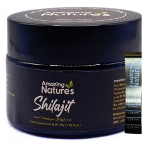 Resina Pure Himalaia Shilajit 500mg De Suplemento Orgânico E