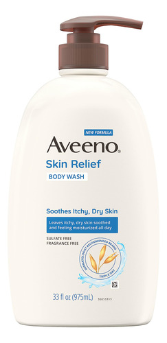 Sabonete Líquido Aveeno Skin Relief Triple Oat 975 Ml Para P