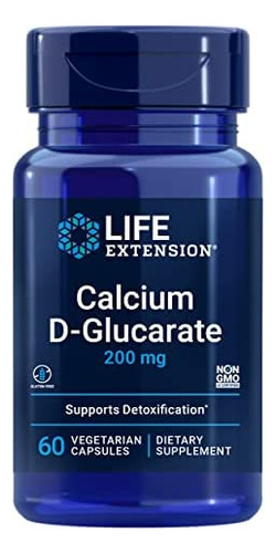 Life Extension D-glucarato De Cálcio 200 Mg - Detox, Supleme - Imagem 9