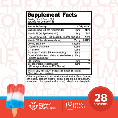 Suplemento Energético Transformhq Boost Shot Rocket Pop 28 S - Imagem 2