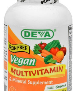 Deva Multivitamínico Vegano 1 Por Dia (sem Ferro)