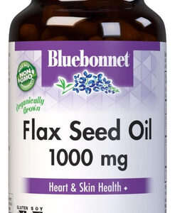 Óleo De Semente De Linhaça Bluebonnet Nutrition 1000 Mg