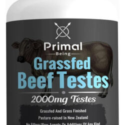 Suplemento Primal Being Grassfed Beef Testes 120 Cápsulas