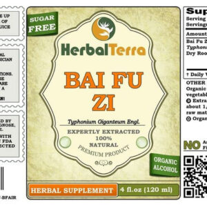 Extrato Líquido De Bai Fu Zi Da Herbal Terra Llc 240 Ml