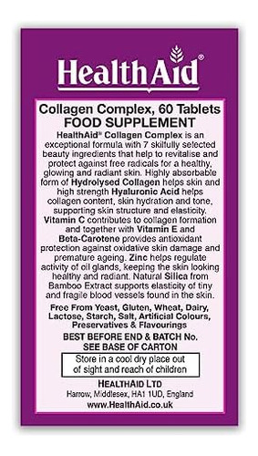 Complexo De Colágeno Healthaid Colágeno Marinho E Ácido Hia - Imagem 3