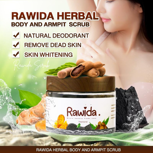 Esfoliante De Desintoxicação De Axilas Rawida Com Carvão - Imagem 6