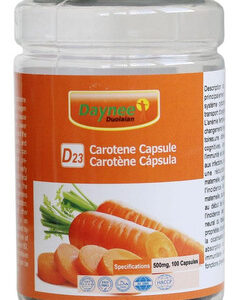 Suplemento De Betacaroteno Aihiyo 500 Mg 100 Cápsulas