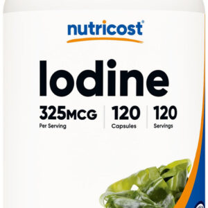 Nutricost Algas Marinhas Orgânicas Iodo 325mcg