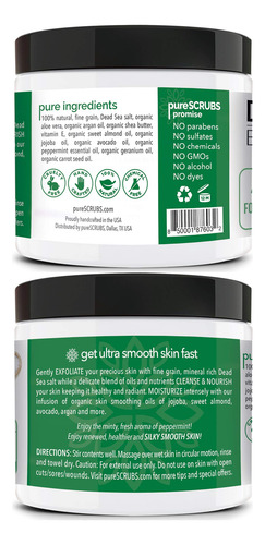 Esfoliante Corporal Purescrubs Premium Sea Salt Peppermint - Imagem 2