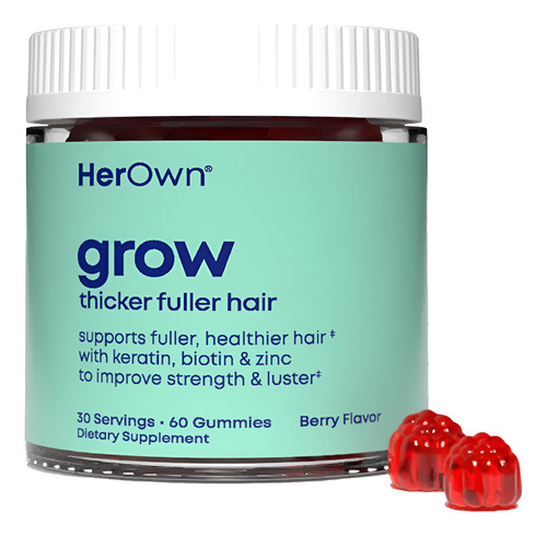 Her Own Grow Gummies: Crescimento Capilar Saudável