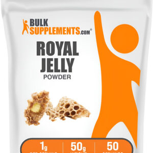 Pó De Geleia Real Bulksupplements - Suplemento Para Imunidad