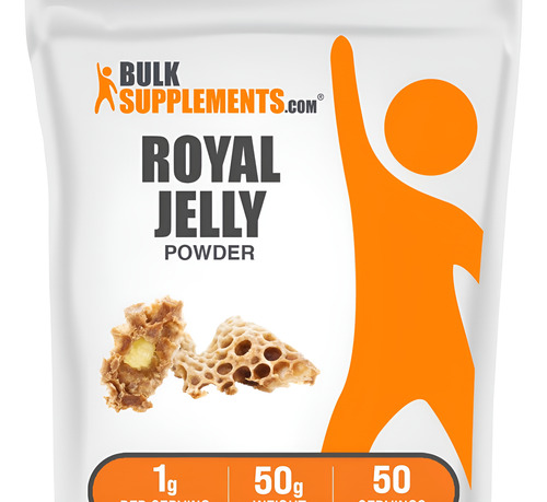 Pó De Geleia Real Bulksupplements - Suplemento Para Imunidad