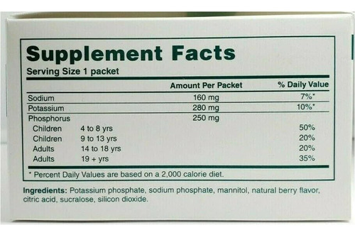 Suplemento Dietético Cypress Pharmaceutical Phos-nak - Imagem 2