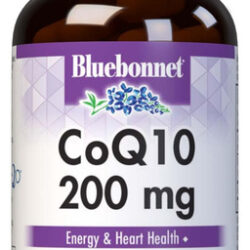 Suplemento Bluebonnet Coq-10 200 Mg Cápsulas Gelatinosas Veg