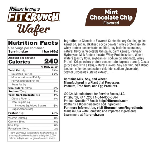 Barras De Proteína De Wafer Fitcrunch, 16g De Proteína E 1-3 - Imagem 12