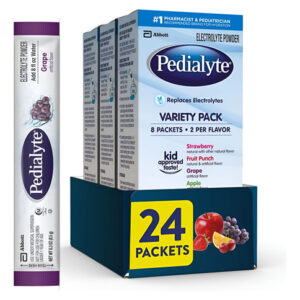 Pedialyte Electrolyte Powder, Hydration Drink For Kids & Uva