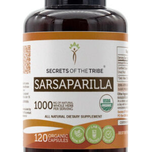 Segredos Da Tribo Usda Orgânico Sarsaparilla Em Cápsulas
