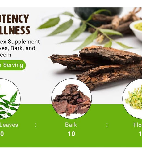Way 4 Organic W4o Complexo Triplo De Neem W4o - 180 Cápsulas - Imagem 6