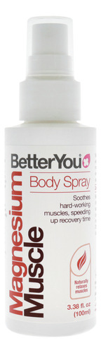 Spray Corporal Muscular De Magnésio Betteryou Unissex 100ml - Imagem 2