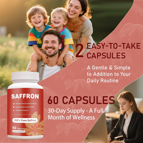 Suplemento De Açafrão Tafuty - 60 Cápsulas (885 Mg) - Imagem 5