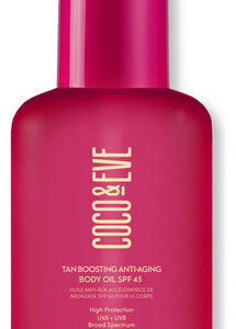 Óleo Corporal Coco & Eve Tan Boosting Spf45 150ml Antienvelh